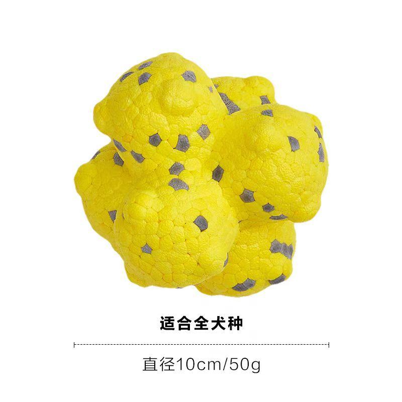 

Popcorn series dog toy balls: bite-resistant and molar toys for Border Collies, Golden Retrievers, and Corgis