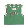 Women's Crop Top Puma TEAM FOR THE FANBASE GRAPHIC Green 62502486 R M