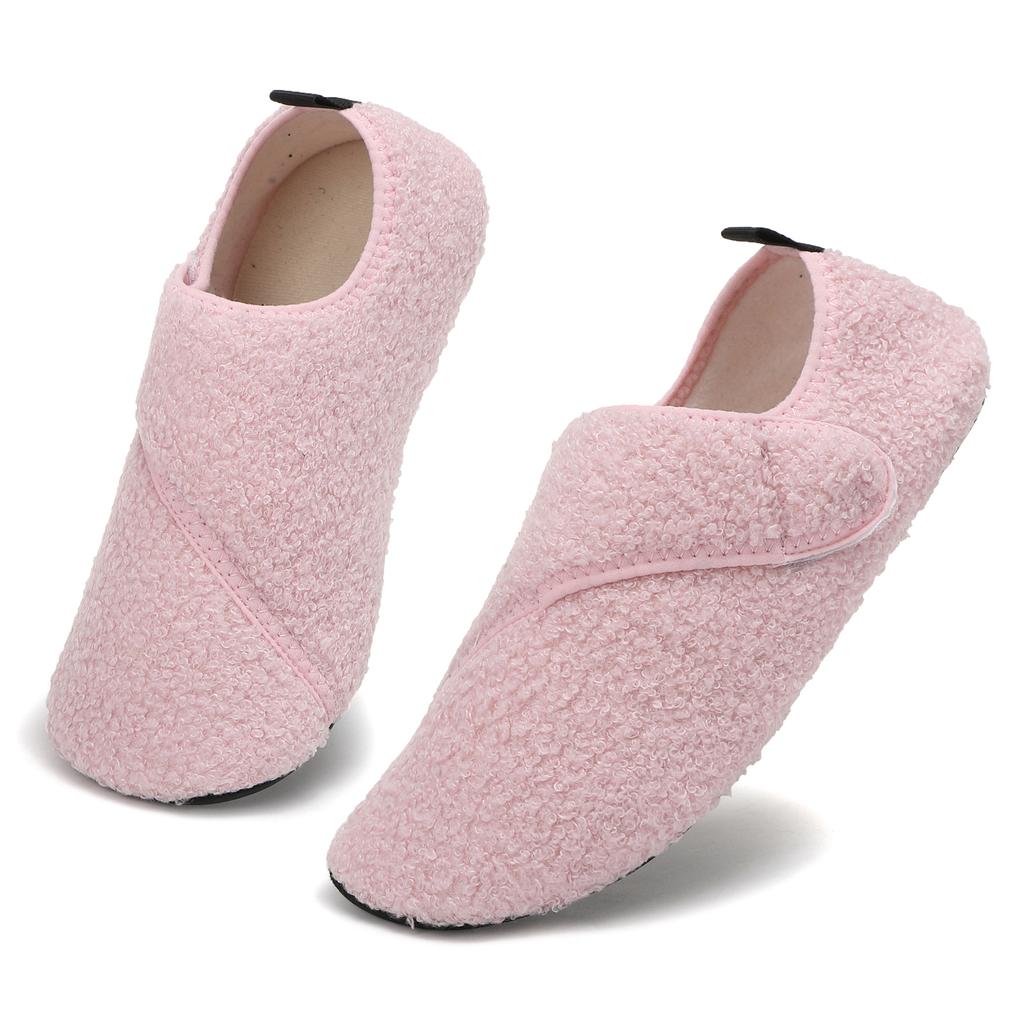 Winter Cotton Shoes Men Warm Slip on Lightweight Kids Slipper Couples Plush Bedroom Home family Loafers Winter Warm Floor Shoes
