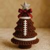 Handmade Football/Baseball Crochet Christmas Tree Ornaments DIY Sports Themed Knit Christmas