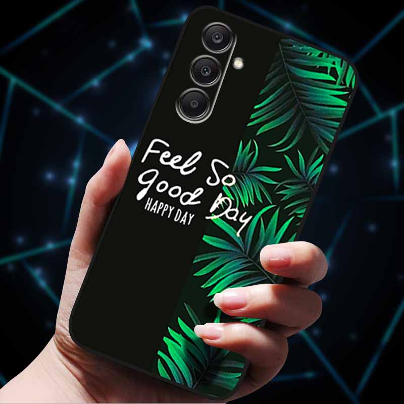 3D Flowers Emboss Fundas For Samsung A25 A35 A55 5G Case Soft Silicone Phone Cases for Galaxy A25 5G Back Cover Shell SamsungA55
