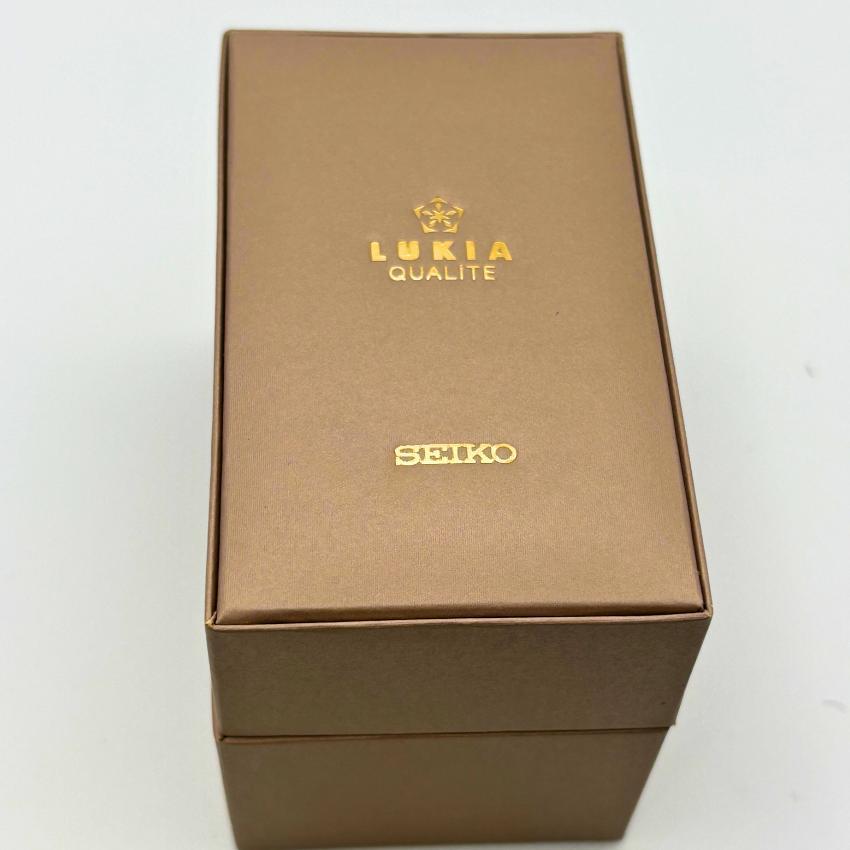 [USED] Working SEIKO Rukia Karite Diamond-Set Pink Gold Women's Watch