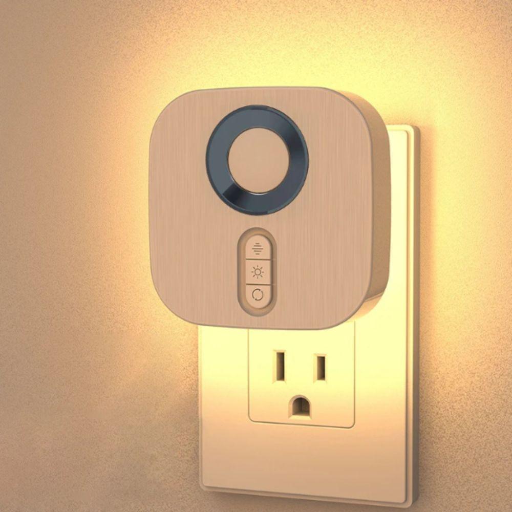 LED Dimmable Wireless Night Lamp Human Motion Sensor LED Night Light Bedroom