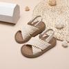 Girls' Casual Sandals New Arrival Summer Flat Shoes For Little Big Kids, Children's Beach Shoes For Girls