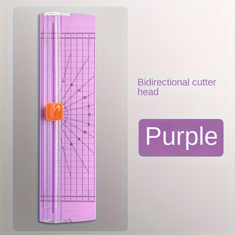 Přesné ořezávání papíru na papír A4/A5 Řezačky Gilotina s vytahovacím pravítkem Pro fotografické štítky Nástroj na řezání papíru Odolný