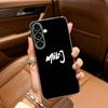 Singer M-Milo  J  Phone Case For Samsung Galaxy A71,A70,A52,A51,A40,A30 Transparent Cover