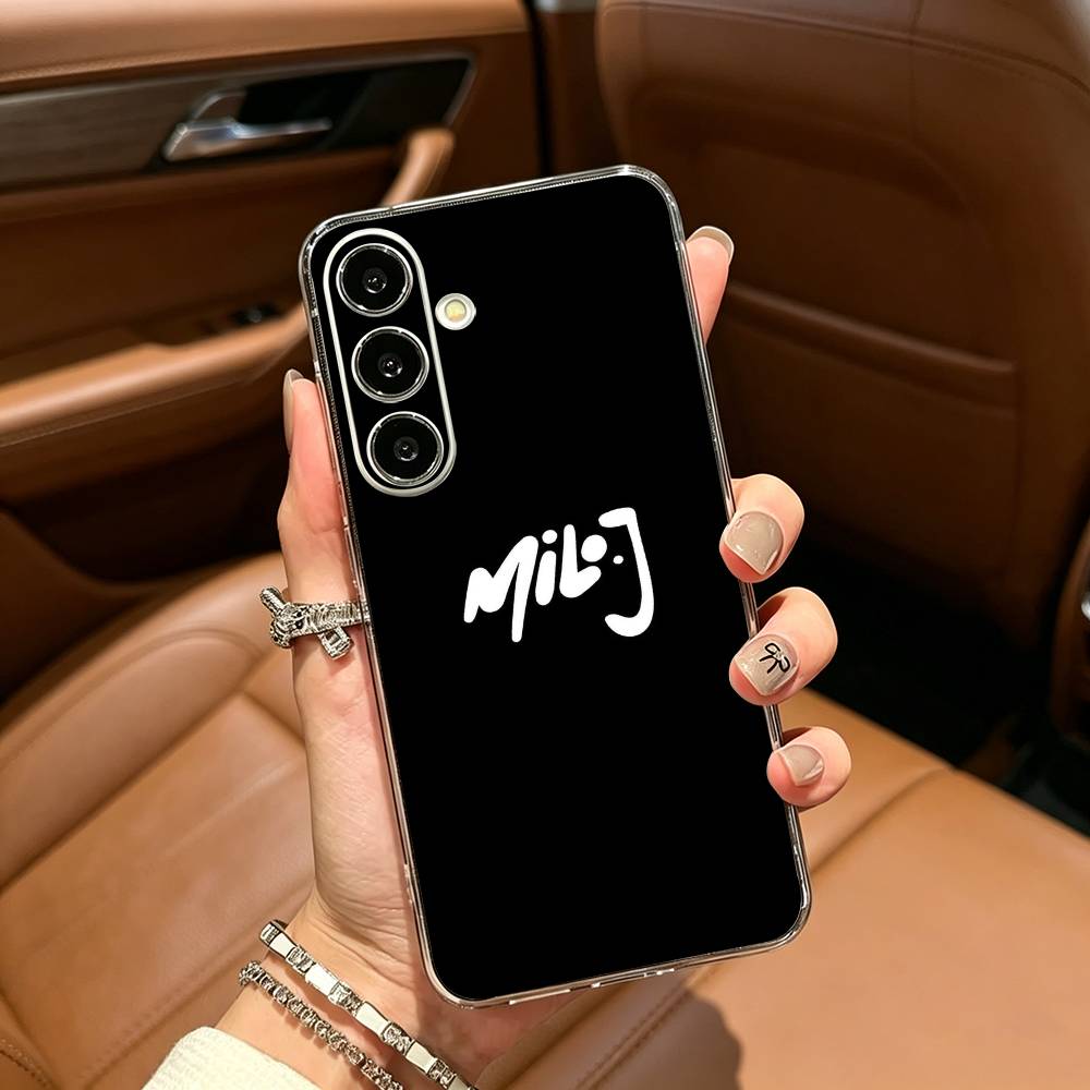 Singer M-Milo  J  Phone Case For Samsung Galaxy A71,A70,A52,A51,A40,A30 Transparent Cover