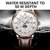 Ultra Slim-Quartz Wristwatches For Men's Classic Round Dial Quartz-Business Watch Waterproof Casual Quartzs Clock Watch For Male