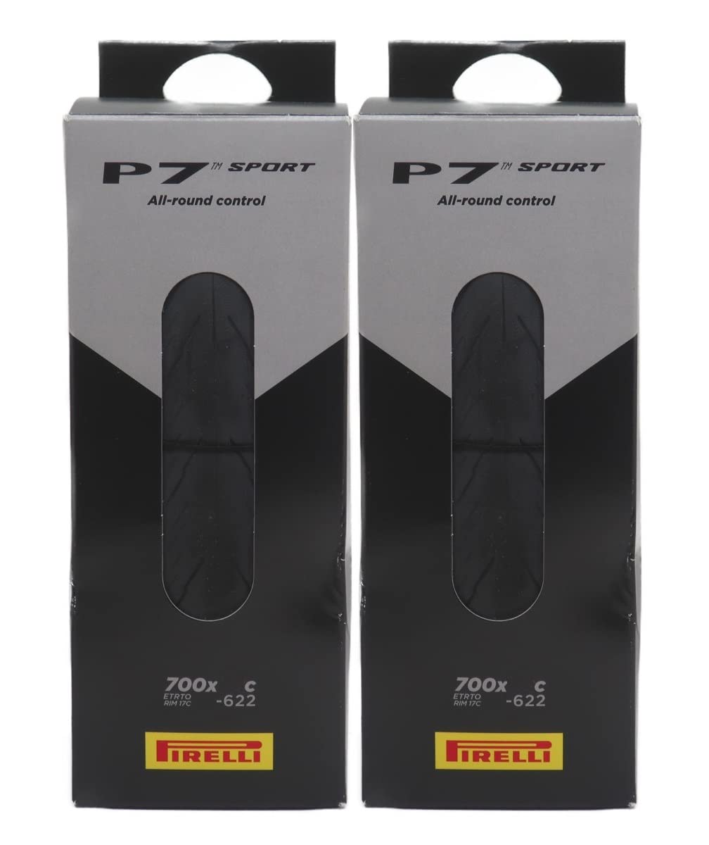 

Set of 2 PIRELLI P7 Sport 700c clincher tires (700x28c) [item]
