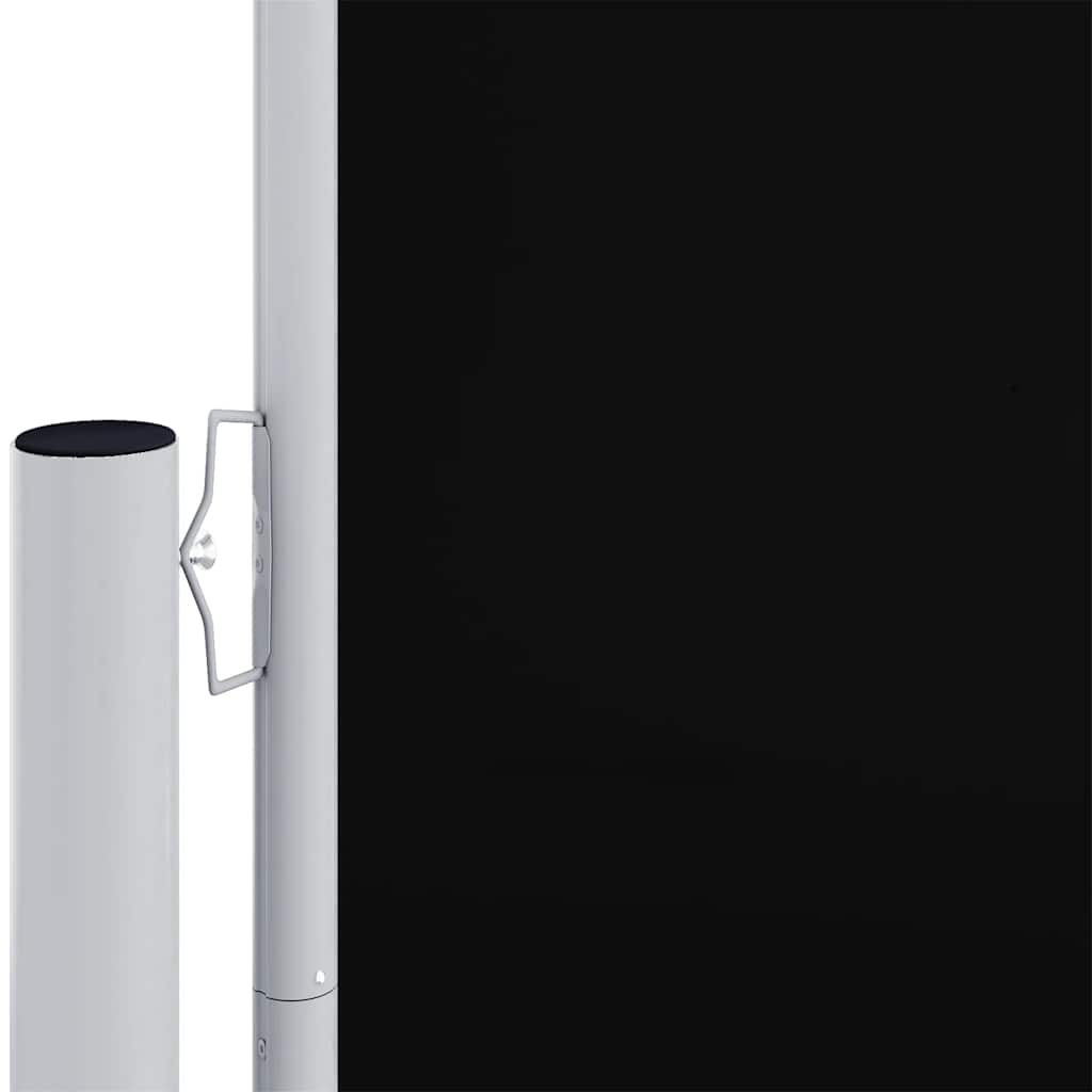 Vidaxl Retractable Side Awning, Black, 200 X 600 Cm