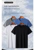 Men's Summer Quick-Dry Ice Silk Solid Color Sports Suit - Large Size Three-Piece Set with Shorts.