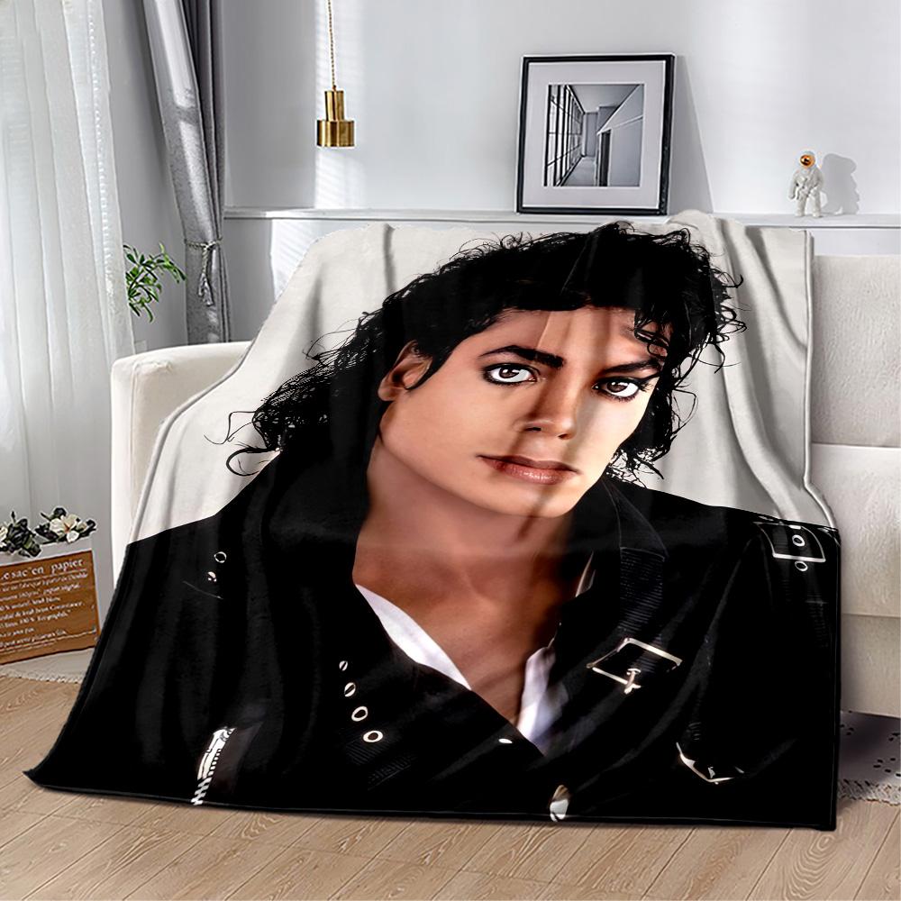 Michael Jackson 31 Blanket Warmthful Decor Great for Office Sofa Bedding Four Seasons Multipurpose Digital Print Gifts For Family Or Friends