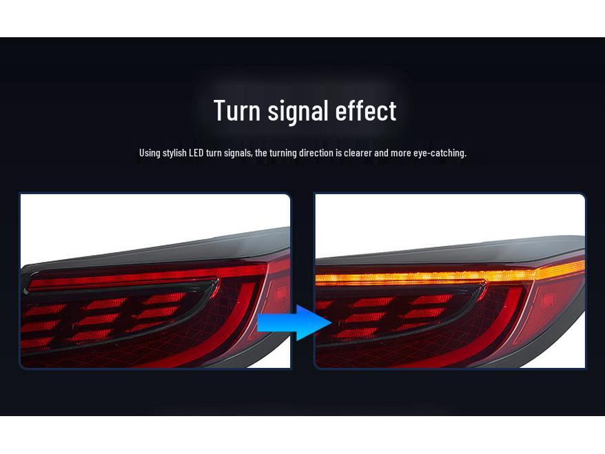 LED Flowing Turn Signal Taillight for 21-23 Toyota GR86/Subaru BRZ