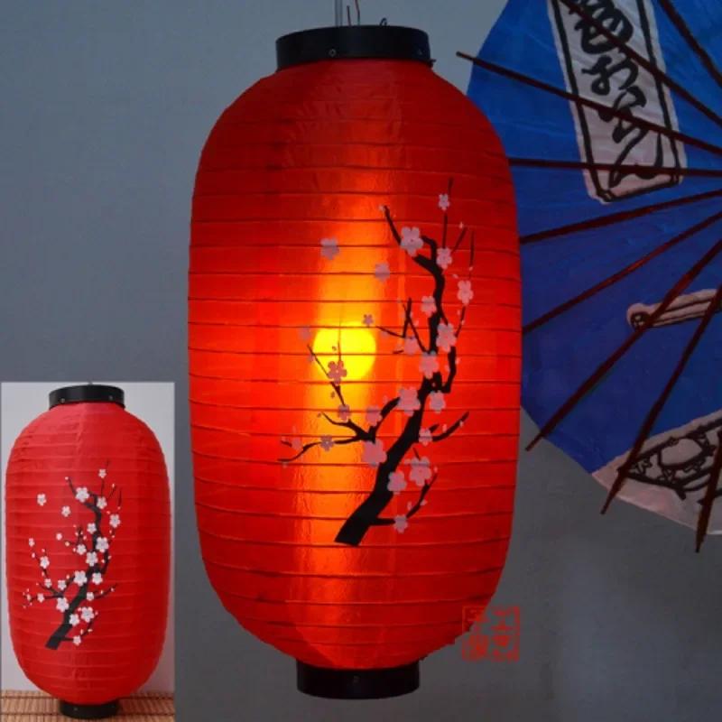 Waterproof 10Inch Japanese Style Hanging Lantern Bistro Ramen Sashimi Cuisine Restaurant Sake Tea Bar Decor Lantern
