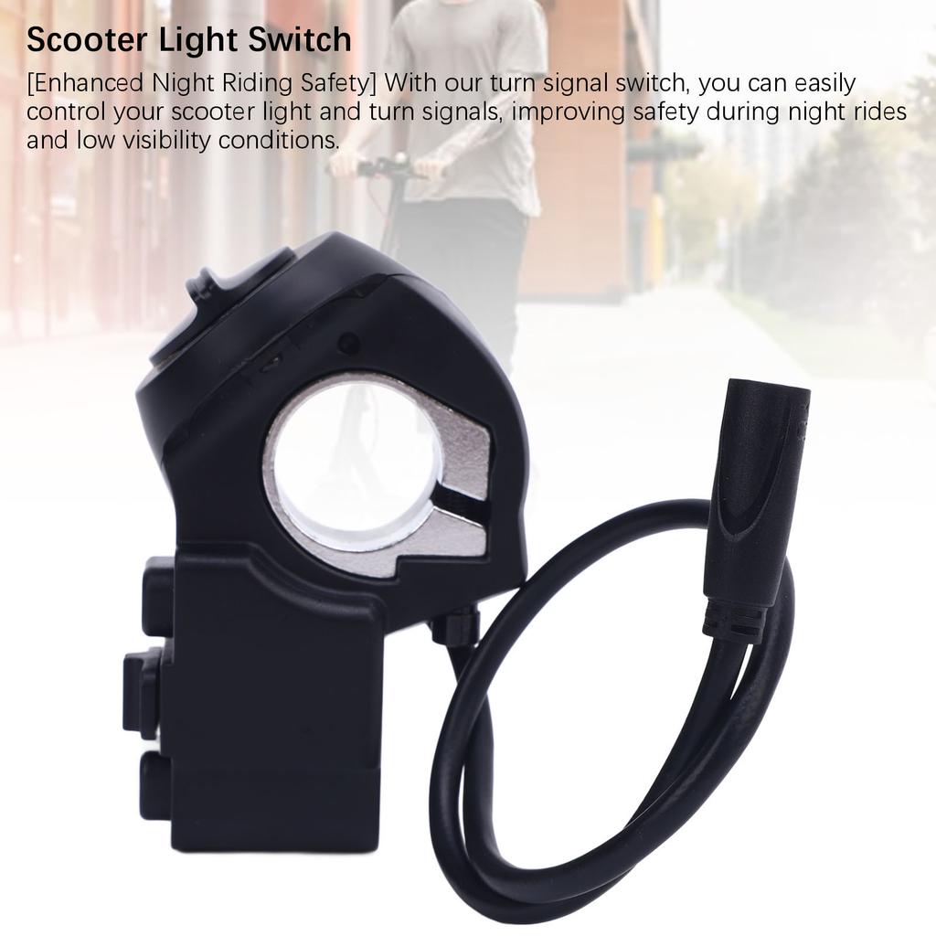 Elektroroller Licht Blinker Lenkerhalterung Integriertes Licht und Blinker für SmartGyro Rollerlicht