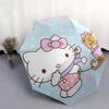 1pc Hello Kitty Winter Adventure Umbrella with Plastic Handle,Suitable for All Seasons Home Travel Outdoor UmbrellaSanlio266