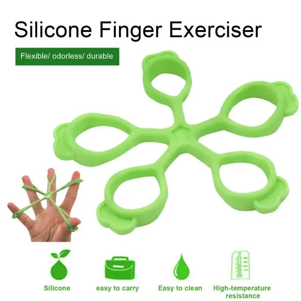 Hand Gripper Silicone Finger Expander Exercise Hand Grip Wrist Strength Trainer Finger Exerciser Resistance Bands Fitness