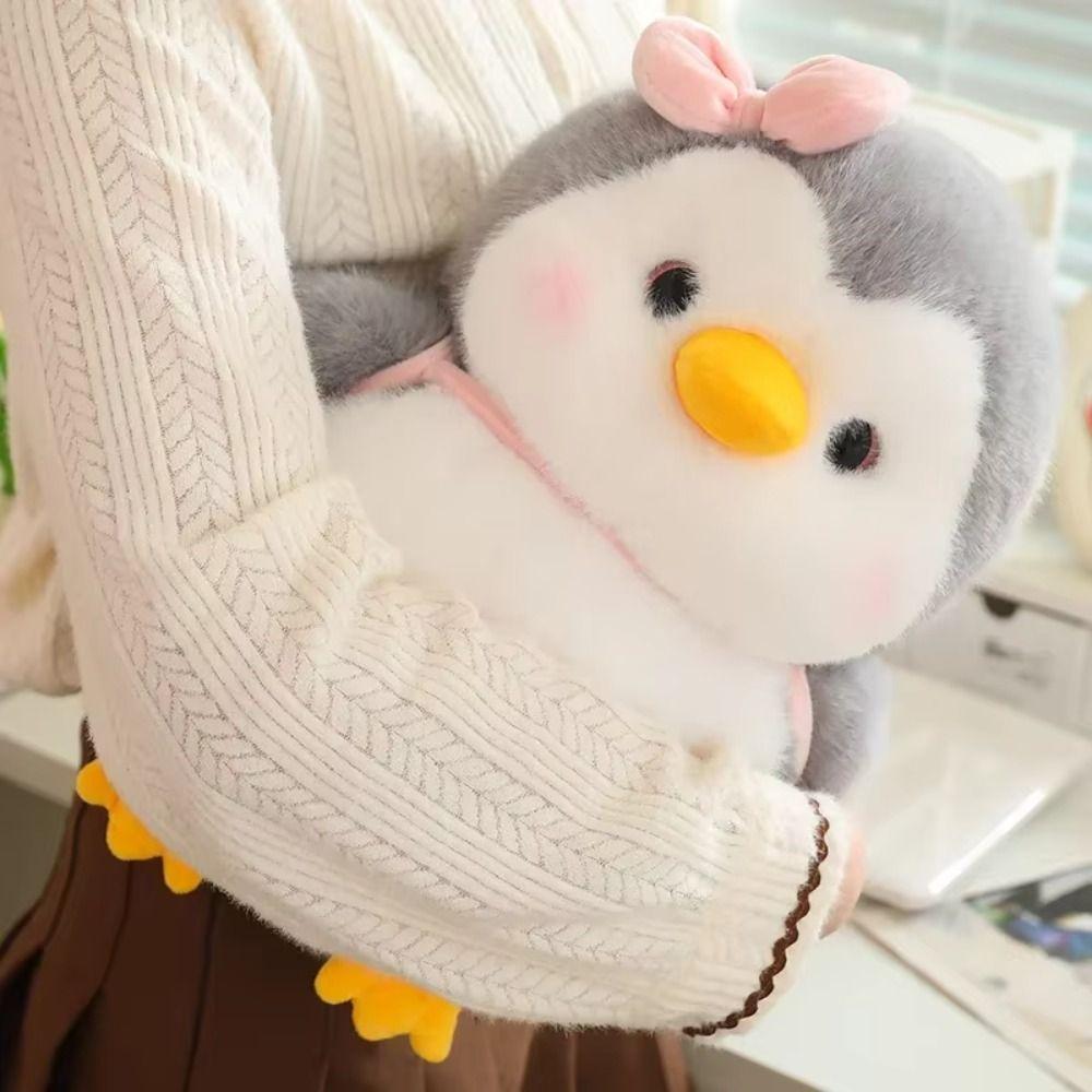 Turtle Backpack Fat Penguin Plush Toys Soft Penguin Plush Stuffed Toy  Birthday Parties