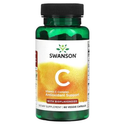 Vitamin C Komplex mit Bioflavonoiden, 60 vegetarische Kapseln
