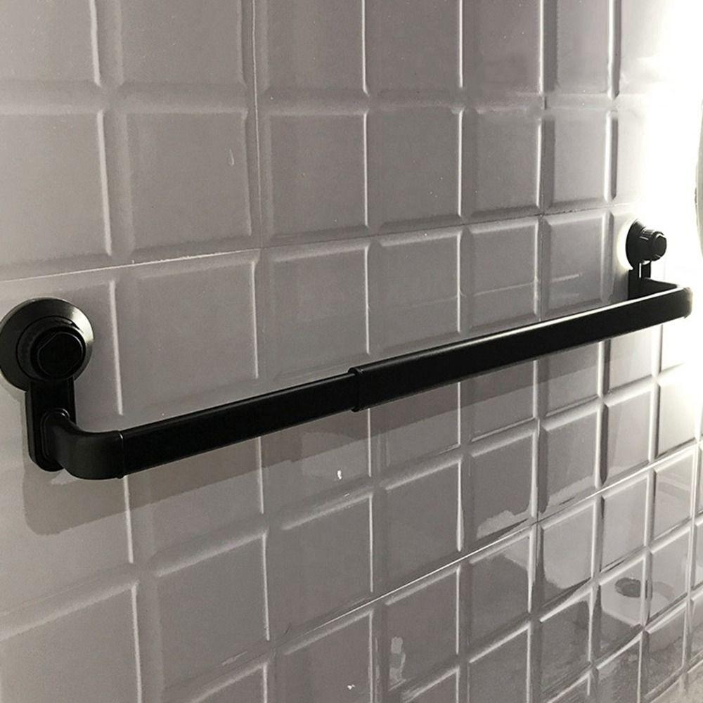 Aluminum Zinc Zinc Alloy Vacuum Suction Cup Towel Rack Non-punching Towel Holders  for Kitchen
