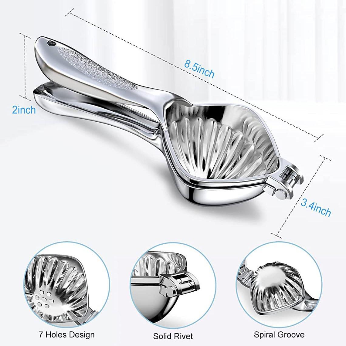 

Aluminum Alloy Multifunctional Handheld Household Juicer for Lemons & Oranges 23*4 CM