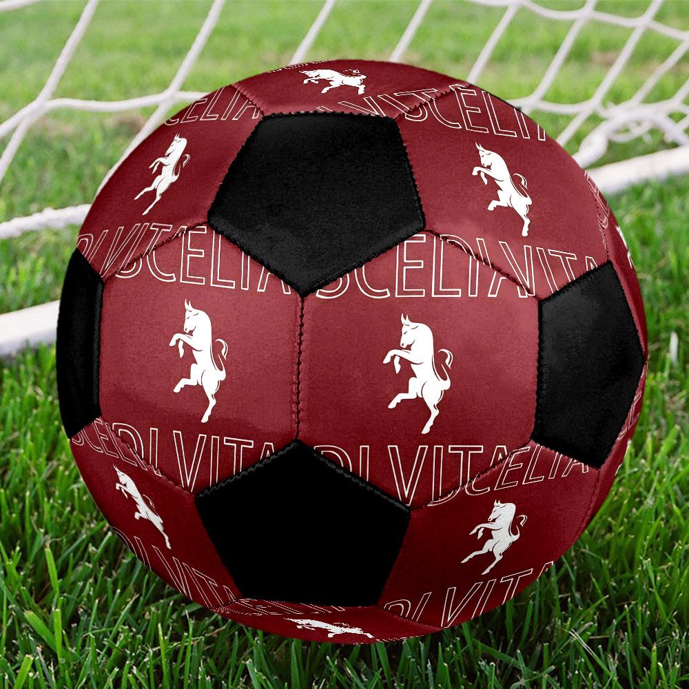 1 PZ Pallone da calcio Torino FC taglia 5 Pallone da calcio indoor Praha Colorato Per tutte le età Cucito a macchina PVC Pronto per la competizione Resistente Alta elasticità