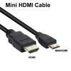 Mini HDMI to HDMI Cable 1080p 3D Gold Plated Cable For Monitor Tablet Camera DV graphics card HDTV Display Projection