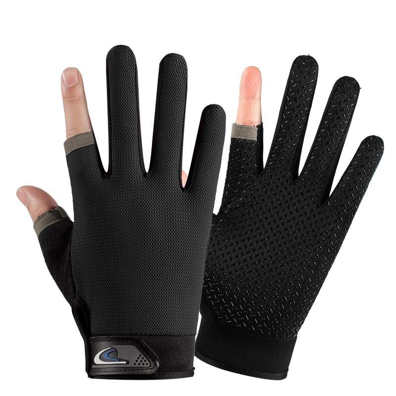 Outdoor Fishing Gloves Men With Breathable Polyester And Sun Protection For Hiking And Sports