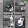 HIKVISION 2MP HD Outdoor PTZ Dome Camera with Dual-Light Night Vision CN plug (adapter included)