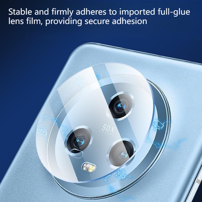 Ultra HD Large Window Tempered Glass Camera Lens Protect Flim For Honor Magic 8 7 6 Pro 9H Scratch-resistant Glass Lens Flim Cap