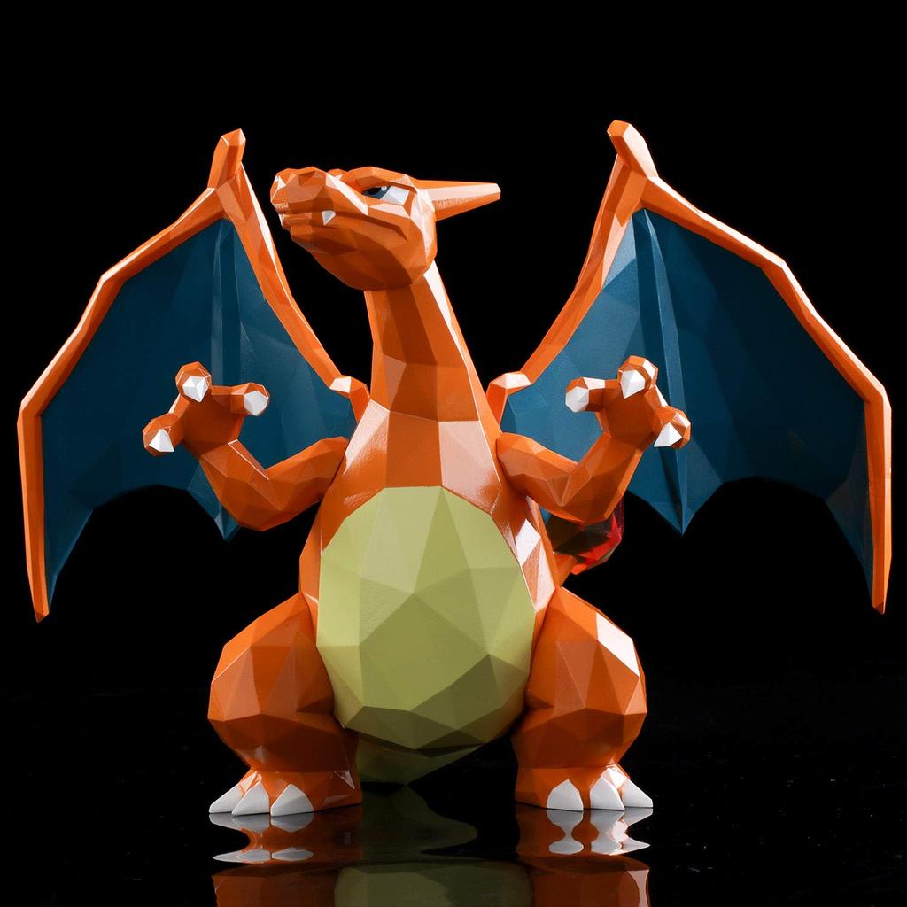 POLYGO Pokemon Charizard ABS Painted Movable Figure Sentinel Non-scale