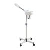 Dual-Function Facial Steamer with Touch Screen Timer, Cold/Hot Mist, LED Lamp, and Magnifying Glass