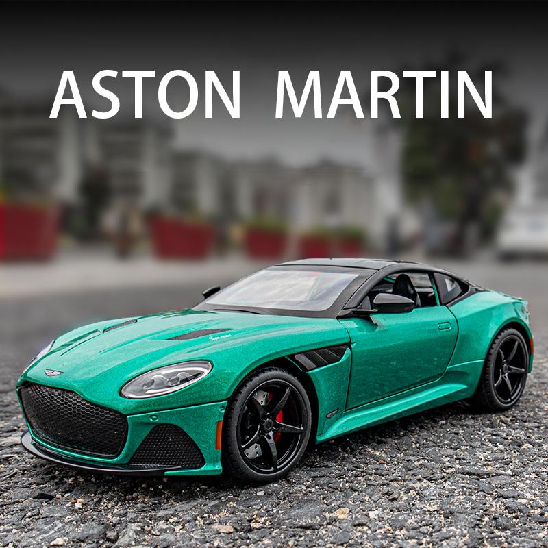 

1:24 Aston Martin DBS Superlaggera Alloy Модель автомобильной игрушки Литье под давлением Металлическое литье Звуковые и световые автомобильные игрушки для детей Автомобиль