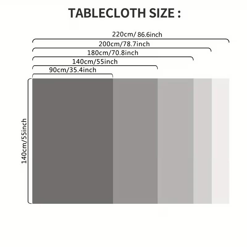 Soft, fashionable, beautiful and refreshing green grasscloth tablecloth, machine washable and easy to clean.