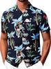 Spring and summer new fashion men's clothing men's short-sleeved shirt top cardigan source factory quick-drying short sleeves