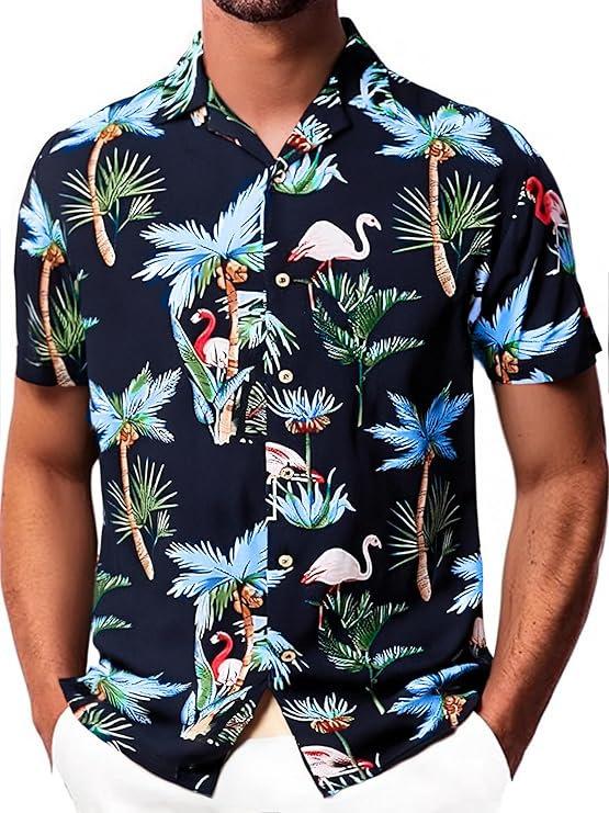 Spring and summer new fashion men's clothing men's short-sleeved shirt top cardigan source factory quick-drying short sleeves