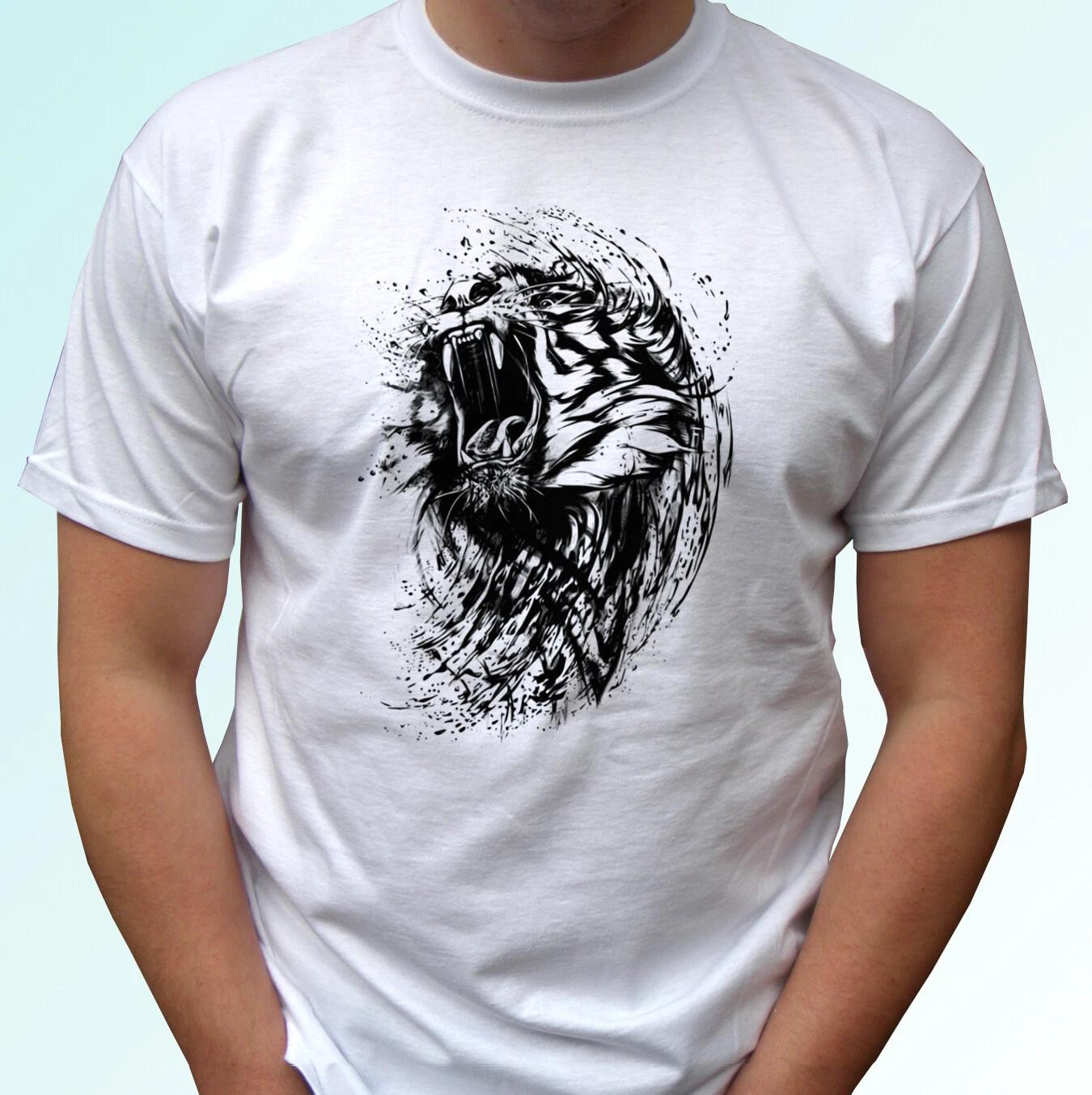 

Tiger kids boys T-Shirt tee top wild cat tigris animal gift s s kids baby sizes 160