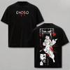 Choso Print T-Shirt Anime Jujutsu Kaisen Kleidung Unisex Damen Kurzarm-T-Shirts Retro T-Shirt Harajuku Herren Baumwoll-Oberteile