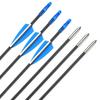 Mussel Fiberglass Recurve Archery Arrows