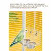 Anti-splash Hanging Bird Cage Feeder Bird Food Container  Small and Medium-sized Birds
