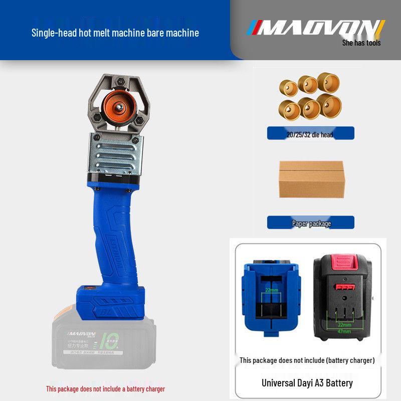 Household PPR Hot Melt Pipe Welder for Heating and Hydropower Engineering