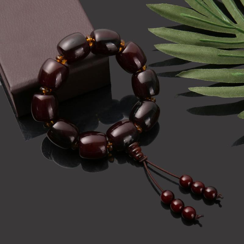 Tibetský náramek z jačího rohu Náramek z buddhistických korálků z kozího rohu Náramek ze slavného etnického stylu