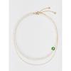 Beads Flower Pearl Choker Necklace Nz1026