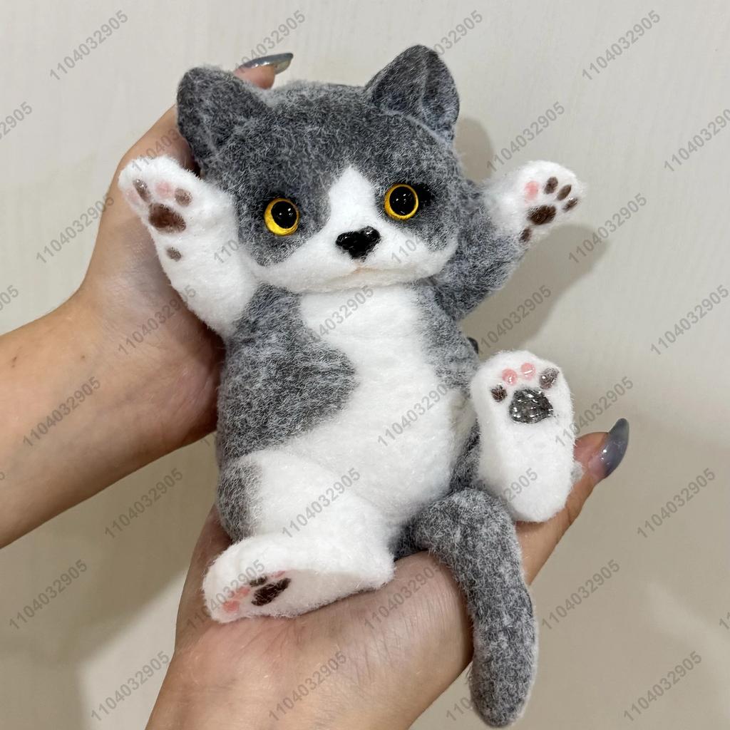 Große Katze Taba Squishy Lebensmittelqualität Silikon Weiche Kätzchen Fidget Spielzeug ASMR Knetspielzeug Stressabbau Neuheit Spielzeug Für Kinder Geschenk