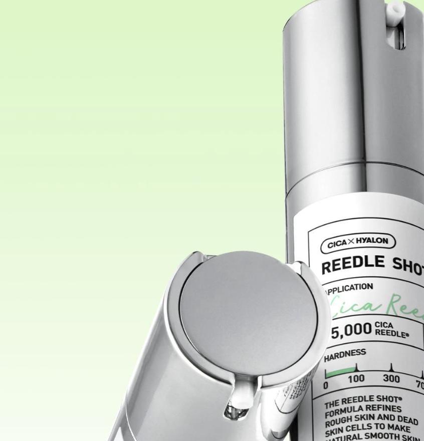VT COSMETICS Reedle Shot 100 Essence Double Set 30ml x 2ea (+ PDRN Essence 100 1.5ml x 3ea) Skin Texture Refining Booster