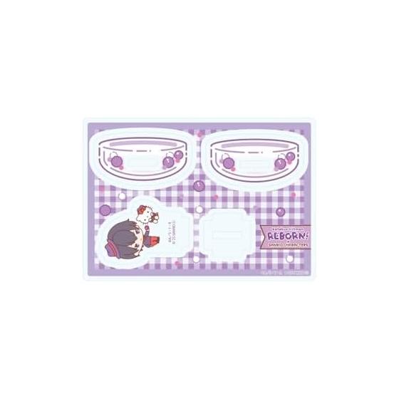 Tutor Hitman REBORN! x SANRIO CHARACTERS Kyoya Hibari x Hello Kitty Yura Yura Acrylic Stand