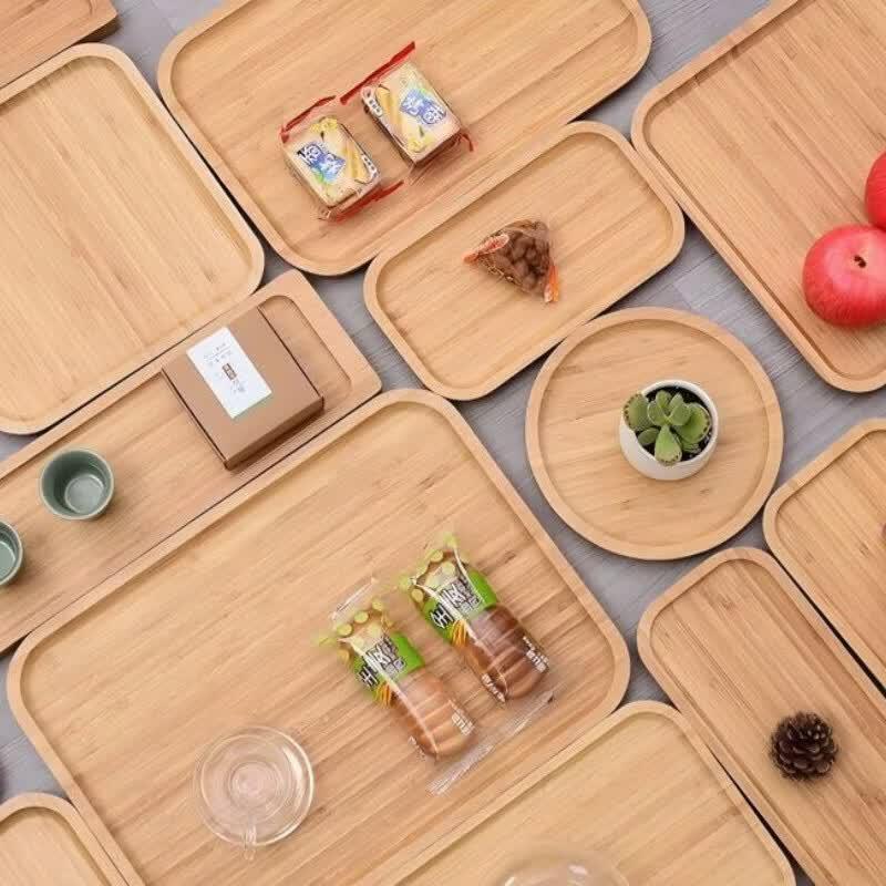 Di Rui En Multipurpose Bamboo Serving Trays