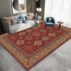 Bohemian Style Pattern Area Rug With Intricate Geometric Colorful Designs Classic Floor Decor Comfortable Carpet For Living Room