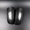 2Pcs Carbon Fiber Rear Door Side Wing Mirror Black Covers Cover Caps For BMW X5 X6 E70 E71 Exterior Parts Replacement