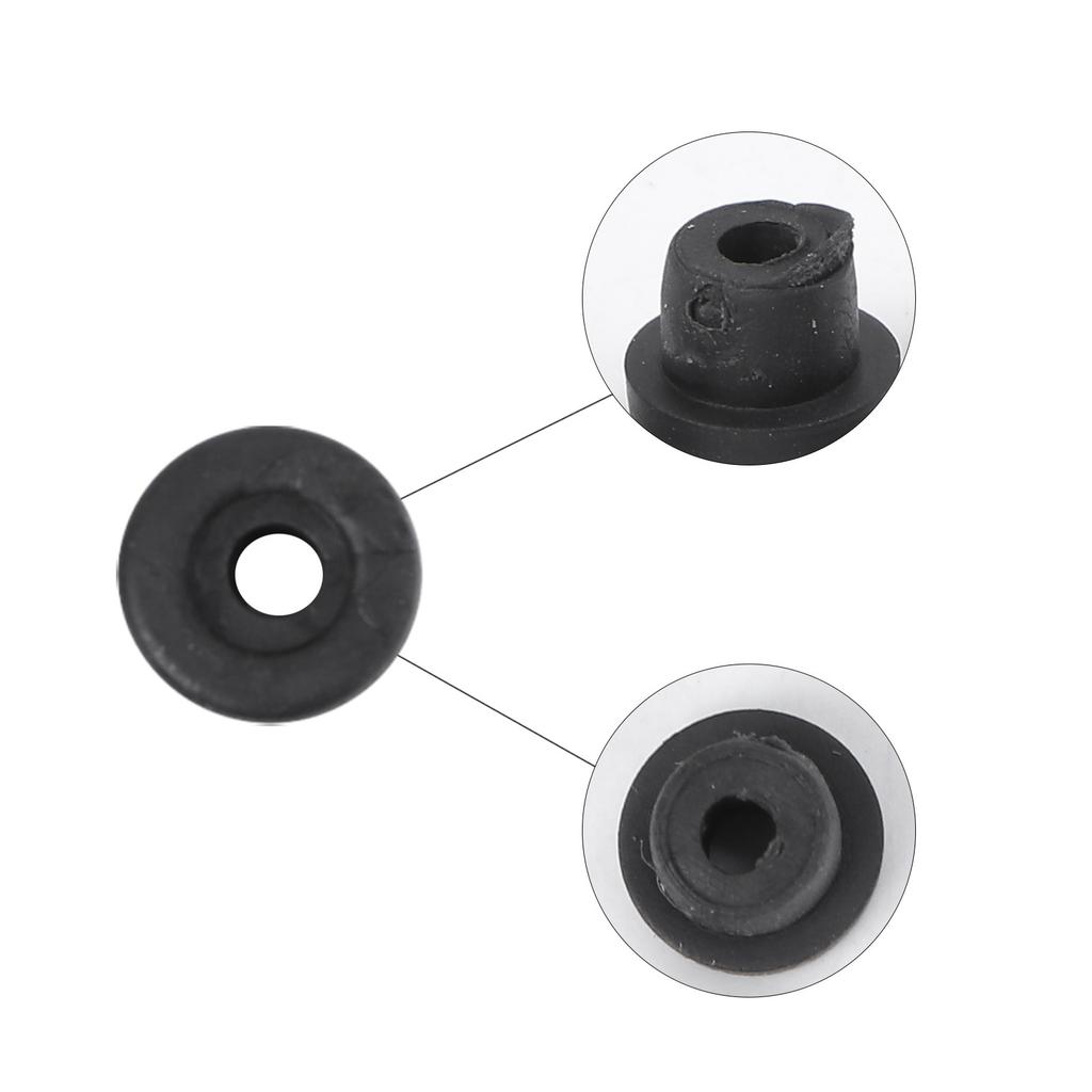 100Pcs Grommets Silicone Pin Cushion Coil Machine Accessory Armature Bar Stabilizer Vibration Absorbing Consumable